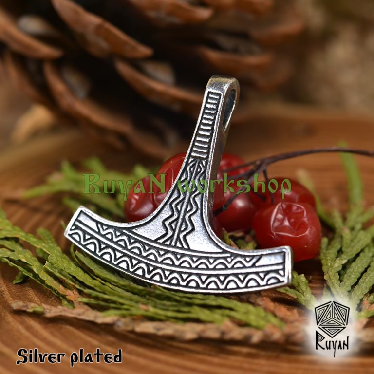 Ukko's Hammer. Ukonvasara. Ukko's Axe Sterling Silver 925 Ruyan